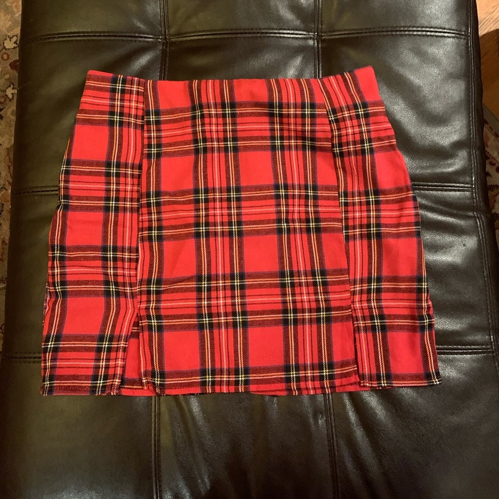 Plaid skirt